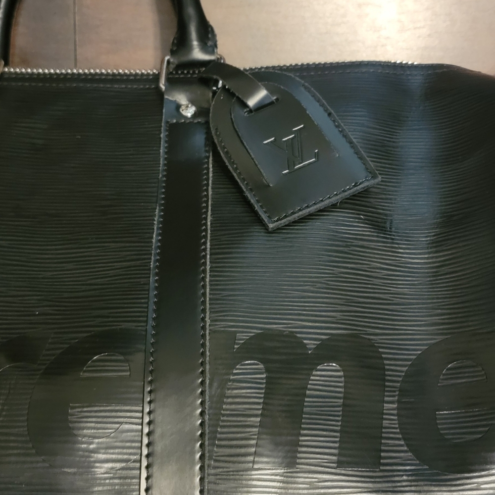 Supreme LV Collab Black Bandouliere Bag - Picture 5 of 9